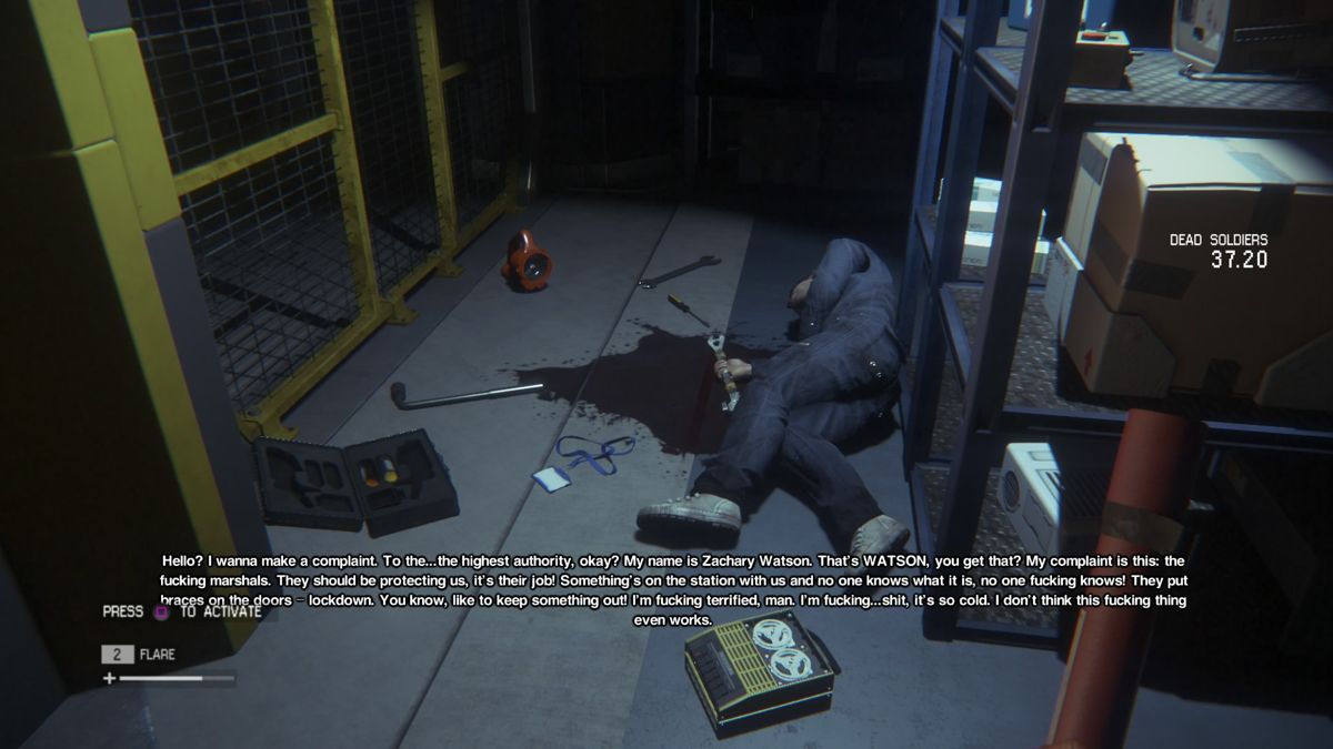 Alien Isolation screenshot 2 for Playstation 4